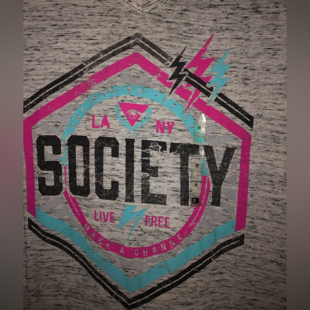 Buckle Society fight or flight tee size M NWOT - Picture 3 of 11